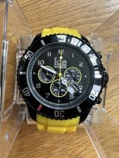 Image of BNIB Ice Watch Chronograph CH.BY.B.S.10 Black/Yellow