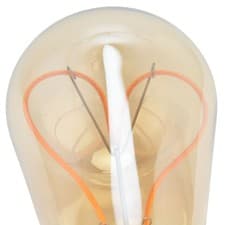 Image of Vintage Light Bulb E27 4W High Light Transmittance Flexible Spiral Filament