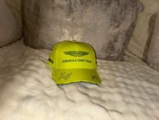 Image of Aston Martin F1 Team lime green baseball cap