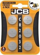 Image of 6x JCB CR2032 3V Lithium Button Coin Cell Battery DL2032 BR2032