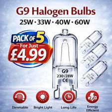 Image of G9 G4 Halogen Bulbs Capsule 10W 18W 20W 25W 28W 33W 40W 60W Lamp Light 220,12v