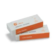 Image of 5 Star Office Plastic Eraser Paper-sleeved 60x21x12mm Pack of 10