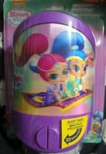Image of Shimmer And Shine Lenticular Night Light New In Packaging