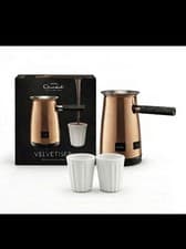 Image of Hotel Chocolat Velvetiser Hot Chocolate Machine - Copper - New 