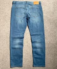 Image of BNWOT Hugo Boss Delaware Slim Fit Light Blue Wash Designer Mens Jeans | W38 L34