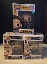 Image of Funko assorted lot Post Malone #253, Chris Stapleton #259, and Tallahassee 997