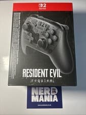 Image of Nintendo Switch 2 Pro Controller Resident Evil Requiem Brand New & Sealed