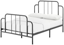 Image of Jacques Kingsize Metal Bed Frame - Black