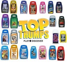 Image of Top Trumps Card Games Play & Discover Top Trump NEW EDITION , LATEST EDITIONS