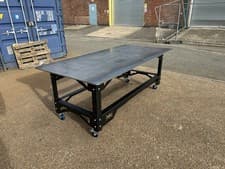 Image of Heavy Duty Welding Table | Fabrication | Workbench (12mm Top) 2,400mm x 1,200mm