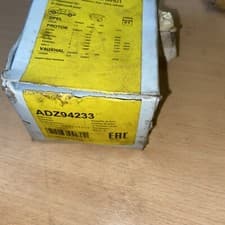 Image of Brake Pad set ADZ94233 by Blue Print Front Axle - Single set
