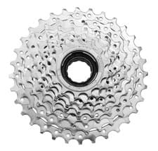 Image of SunRace MFE60 8 Speed Chrome Plated Bicycle E-Bike Freewheel 13-32T