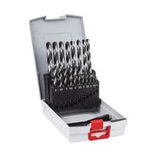 Image of Bosch Professional 19-Piece Pointteq HSS Twist Drill Bit Set (For Metal, Probox