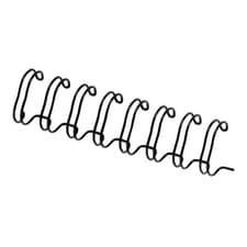 Image of Fellowes Wire Binding Element 14.3mm Black Accessories Office (Pack of 100)53277