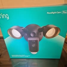 Image of Ring Floodlight Cam Wired Plus Outdoor Security Camera 1080p , Siren, Wifi #4