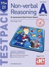 Image of 11+ Non-verbal Reasoning Year 5-7 Testpack A Papers 5-8: GL Assessment Style Pra
