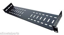 Image of 1U  RACK SHELF 19 inch 100mm deep vented base 
