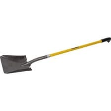 Image of Roughneck Square Shovel, Long Handle Made With Heavy-Duty Carbon Steel ROU68144