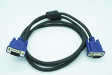 Image of VGA Cable 15 Pin Male to Male – SVGA PC Monitor TV LCD LED Lead 0.5–5m