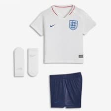 Image of GENUINE Nike England Infant Baby Football Kit,Shirt,Short,Socks,Size 9-12 Month