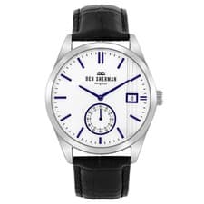 Image of Ben Sherman Mens Analogue Quartz Watch with Leather Strap WB039UB