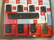 Image of 5 ONE FOR ALL CONTOUR TV UNIVERSAL REMOTE CONTROLS