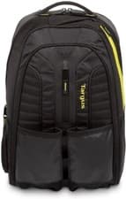Image of Targus Work + Play Rackets 15.6-Inch Laptop Backpack Black/Yellow