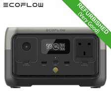Image of ECOFLOW River 2 Power Station 300W 256Wh Portable Solar Generator for Camping