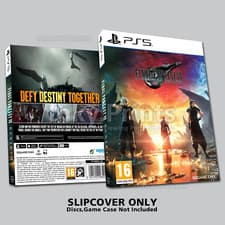 Image of Final Fantasy VII Rebirth PS5 Custom Slip Cover Sleeve Steelbook Protect NO GAME