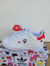 Image of Infant Baby Girls Adidas Stansmith Trainers Children 