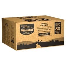 Image of Winalot Meaty Chunks Mixed in Gravy Wet Dog Food 80x100g