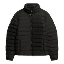 Image of Superdry Fuji Printed Padded Jacket Black