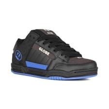 Image of Globe Tilt Skate Shoes - Black/Tan/Cobalt