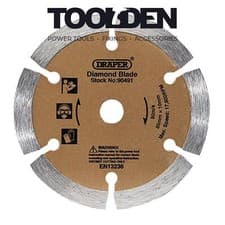 Image of Draper 90491 Segmented Diamond Blade, 85mm