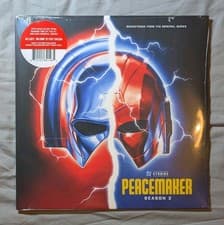 Image of Peacemaker Season 2 Vinyl Peacemaker Suit Quad Limited To 500 Brand New Sealed