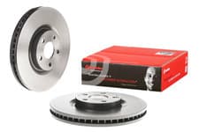 Image of Brembo 09.N284.21 Brake Disc Front Internally Vented Fits Ford Edge Galaxy S-Max