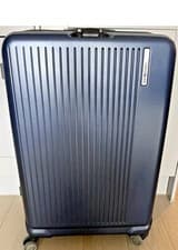 Image of Samsonite Amplitude Large Hardside Case in French Navy Suitcase RRP £189