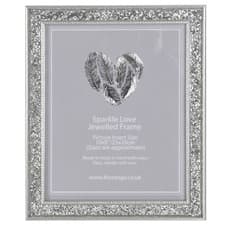 Image of Photo Frame Glitter Range Photo Sparkling Glitter Jewelled Effect Choice of size