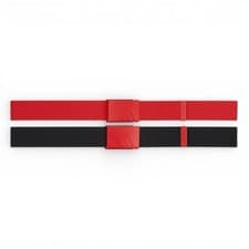 Image of Adidas Men's Reversible Webbing Golf Belt Pure Ruby/Black JI6596