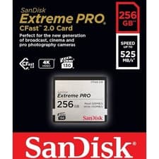 Image of SanDisk Extreme Pro 256GB CFast 2.0 Memory Card