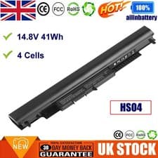 Image of ✅HS04 Laptop Battery for HP Spare 807957-001 807956-001 807612-421 807611-131 UK