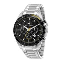 Image of Maserati Men's Traguardo Black Watch R8873612042