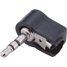 Image of Stereo Jack Plug 3.5mm Angled