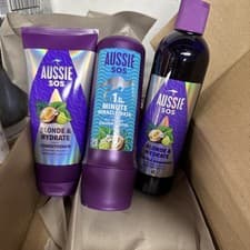 Image of AUSSIE Blonde Hydration Purple - Shampoo/Hair Conditioner/1 Minute Miracle Mask