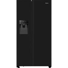 Image of Hisense RS694N4TBE 91cm Frost Free American Fridge Freezer Black E Rated