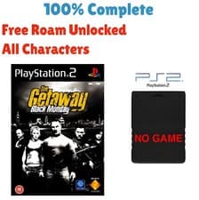 Image of The Getaway Black Monday PS2 Game Save Memory Card 100% Completed Save