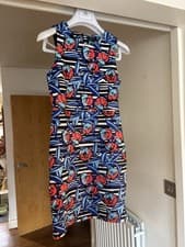 Image of Topshop Women’s Bodycon Multicoloured Dress UK 10 NWOT