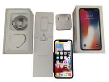 Image of Apple iPhone X 64GB 256GB Grey Silver UNLOCKED Smartphone - Excellent Grade A