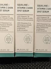 Image of Biossance Squalane + Vitamin C Dark Spot Serum 5x 4ml (20ml) Mini Travel Size