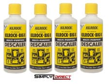 Image of 4 x Kilrock Big K Multi-Purpose Concentrated Descaler 400ml Limescale Remover